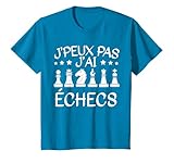 J'Peux Pas J'ai Echecs Humour Cadeau est une idée de cadeau amusante pour amateur de Echecs. Portez Je Peux Pas J'ai Echecs pour prochaine jeu d'Echecs ou entrainement d'Echec avec les amis.