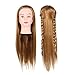 Cryfokt 70cm Mannequin Head Hair Styling Model, High Temperature Fiber, for CuttingWeavingDyeing, Beauty Students, Salon Training Practice