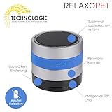 RelaxoPet® Easy, Tierentspannungs-Trainer, Beruhigung für alle Hunde, hochfrequente Klangwelten zur Entspannung, TÜV Zertifiziert. Bekannt aus 'Die Höhle der Löwen', Akkufrei