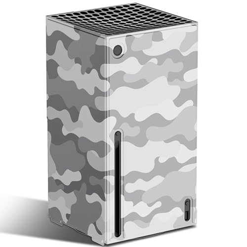 Ya en mundofriki.es: Wraps - Funda Protectora magnética para Consola Xbox, Serie X, para una fácil instalación, protección Completa, Camuflaje Gris