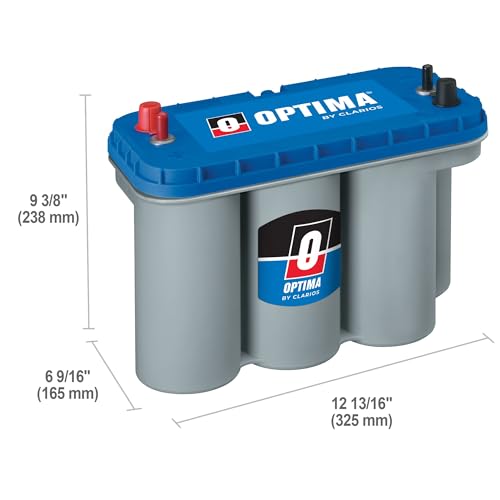 Image of OPTIMA Batteries D31M BLUETOP Boat and RV Dual Purpose Sealed AGM Battery