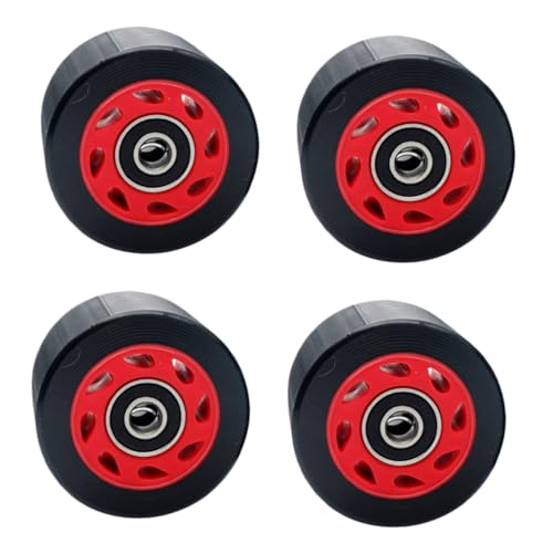 YARNOW Replacement Wheels for Roller Skates Double-row Skating Wheels Pressure-resistant for Sports Recreational Skating