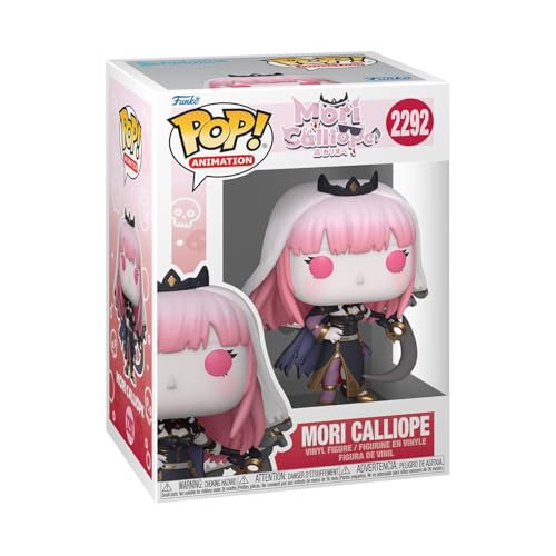 Funko Pop! Animation: Hololive - Mori Calliope - Collectable Vinyl Figure - Gift Idea - Official Merchandise - Toys for Kids & Adults - Anime Fans - Model Figure for Collectors and Display