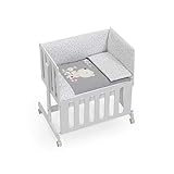 Minicuna Minana Colecho con Textil Nature Rosa