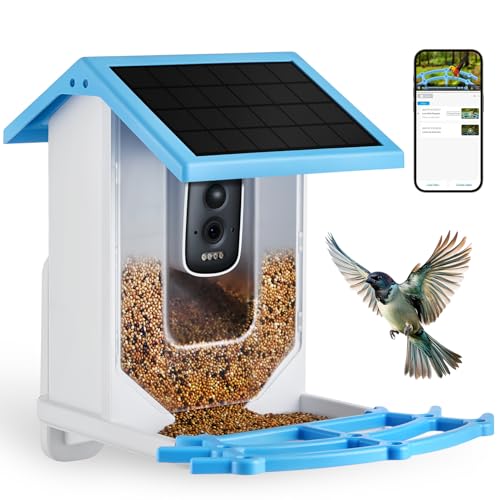 Fellie Smart Bird Feeder Camera 2.5L