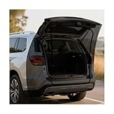 KHGUZ Car Camping Tailgate Mesh Screen, Breathable Vehicle Net Tent for Tailgates with U-Shaped Zipper, Auto Rear Shades Protection Accessories, Universal for SUV, Mini Van, MVP