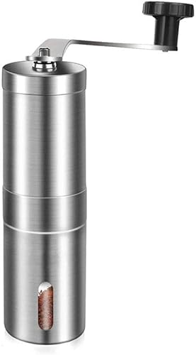 Molinillo de café manual portátil de acero inoxidable molinillo de café manual