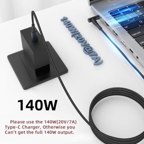 chenyang USB C to DC 5.5x2.5mm 20V Power 65W 100W 135W 140W PD Charge Cable for Laptop - Image 3