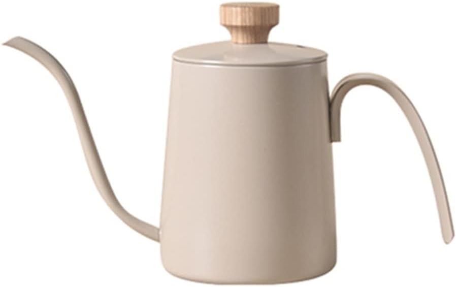 350ml Stainless Steel Hand Pot Long Mouth Coffee Nordic Hanging Ear With Lid Appliance