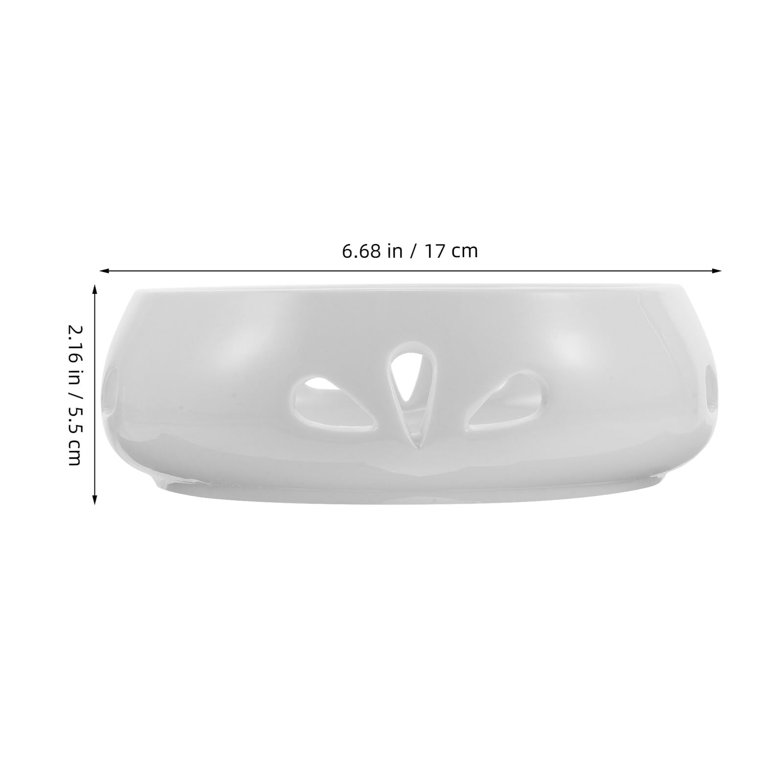 Toyvian Ceramiczny Podgrzewacz Do Czajnika z Miejscem Świeczkę Tealight Uniwersalna Podstawa Do Podgrzewania Herbaty Kawy i Wosku Zapachowego Odporna Wysoką Temperaturę i Łatwa Użyciu