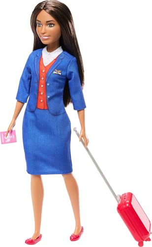 Barbie Muñeca Hostess con Accesorios miniatura 1