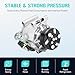AC Compressor with A/C Clutch for Envoy XL/Trailblazer EXT 4.2L 2002-2006, for Envoy/Trailblazer 4.2L 2002-2009, Envoy XUV 4.2 2004 2005, for Buick Rainier 4.2 2004-2007, for Saab 9-7x 4.2 05-09