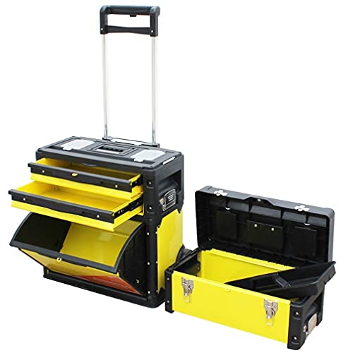Carrito multifuncional portátil con 3 niveles y carga 80 kg miniatura 4