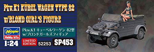 Hasegawa Kübelwagen con Figura y Kit 1/24 miniatura 6