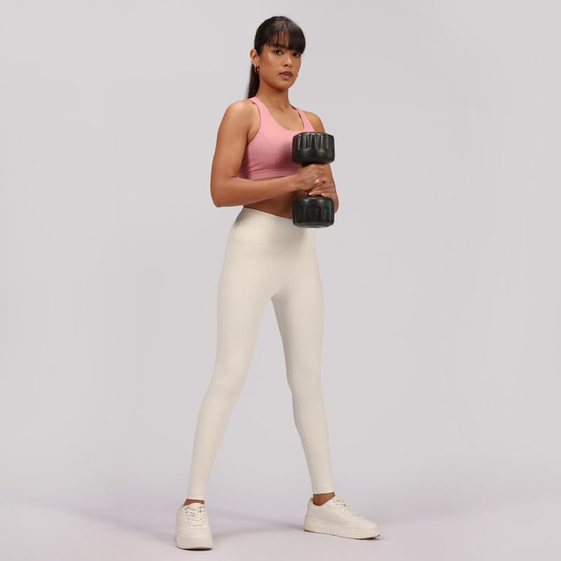 Image of BlissClub The Ultimate Leggings Lite, Ankle Length Tights for Women for Gym, Yoga and Workout with High Waist, Regular (for Women Upto 5'4)