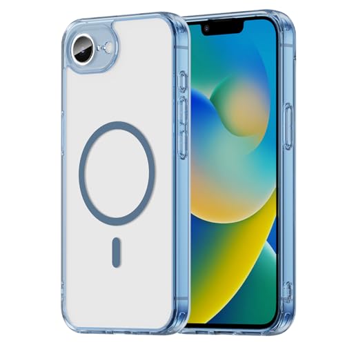 For iPhone 17E �P�[�X MagSafe�Ή� iPhone16E�p phone17E �J�o�[�����o�b�N�yTrocent�ziPhone 17E/16E �X�}�z�P�[�X �N���A �}�O�l�b�g���� PC�w��+TPU�ϏՌ��o���p�[ �n�C�u���b�h�P�[�X ���C