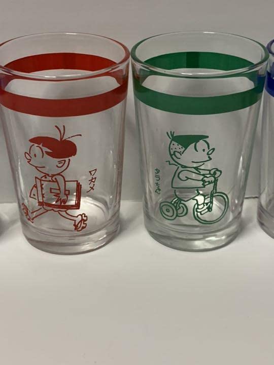 Amazon | サザエさん グラス コップ 食器 セット売り サザエさん展
