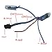 Odlamp DC12V 500pcs WS2811 Dream Color Changing RGB Addressable LED Pixel String Light Waterproof 12mm for Christmas Party Advertising Board Decoration (DC12V 500pcs)