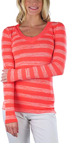 Image of ToBeInStyle Women's Classic Long Sleeve V-Neck Pullover Sweater