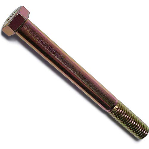 Image of Hard-to-Find Fastener Grade 8 Hex Cap Coarse Large Bolts, Bulk Pack, Steel Hex Bolts for Construction, Home Improvement, 9 /16-12 x 5-1 /2, Pack of 10