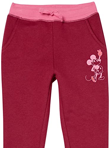 Image of Amazon Essentials Disney | Marvel | Star Wars | Princess Girls and Toddlers' Fleece Jogger Sweatpants, Pack of 2