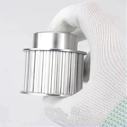 Polea de distribución HTD 8M 12T con eje de 14mm para correa síncrona de ancho 25 4