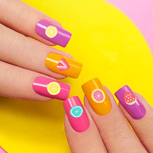 FRCOLOR 2.000 Unidades de Adesivos de Unhas de Frutas Adesivos de Manicure Adesivos de Unhas Estíªnc