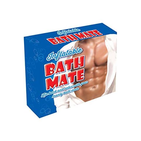 Fantastic Gift Present idea Great for Christmas, Birthday, Stocking Fillers, Secret Santa - Inflatable Male Torso Bath Cushion - Great Adult Novelty Bath Item - Ideal for Ladies, Women, Womens Cover