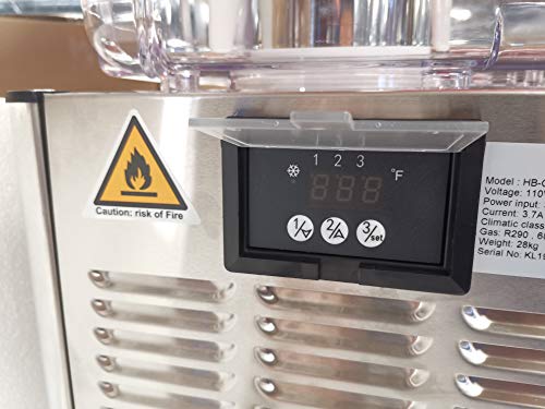 Hakka Commercial 2X12 Liter Bowl Refrigerated Beverage Dispenser #TOP3