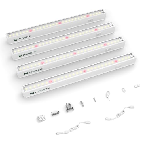 MAYGROVE T5 Grow Light 1ft, Full Spectrum LED Plant Light