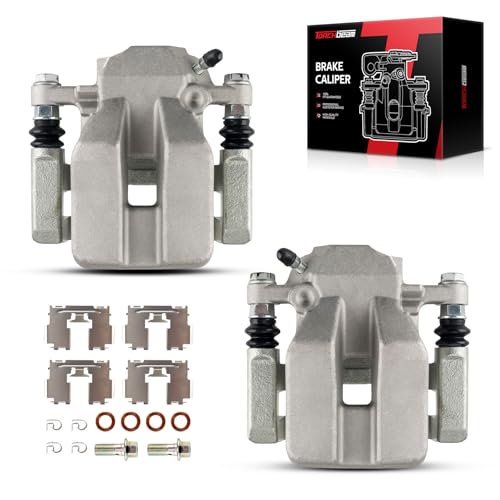 Image of Torchbeam Rear Brake Calipers Set for Toyota 2006-2012 RAV4, Rear Left and Rear Right Calipers Replace # 19B3192+19B3193