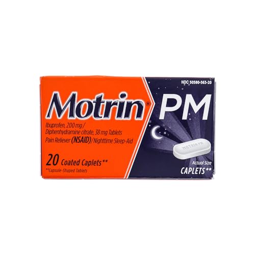 Motrin Ib Pm Caps Pack 2 Size 20ct