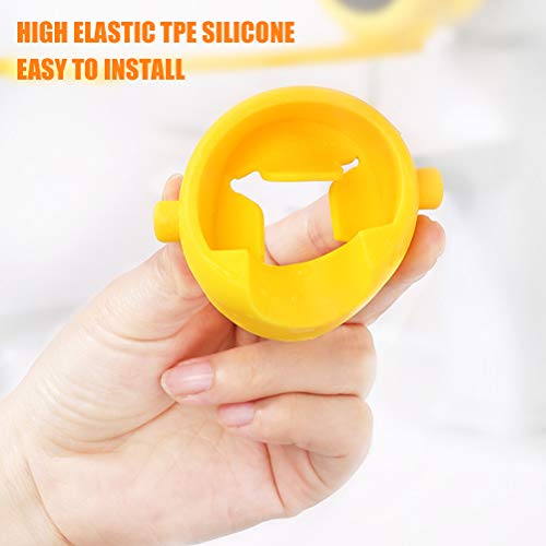 Atyhao Faucet Extender for Kids, Faucet Cartoon Extender Faucet Cover Cartoon Faucet Extender Sink Hand Extender Washing for Children, Toddler, Baby Fun and Safe