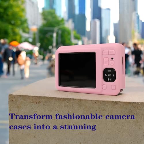 Funda de Silicona Rosa para Cámara Kodak FZ55 miniatura 5