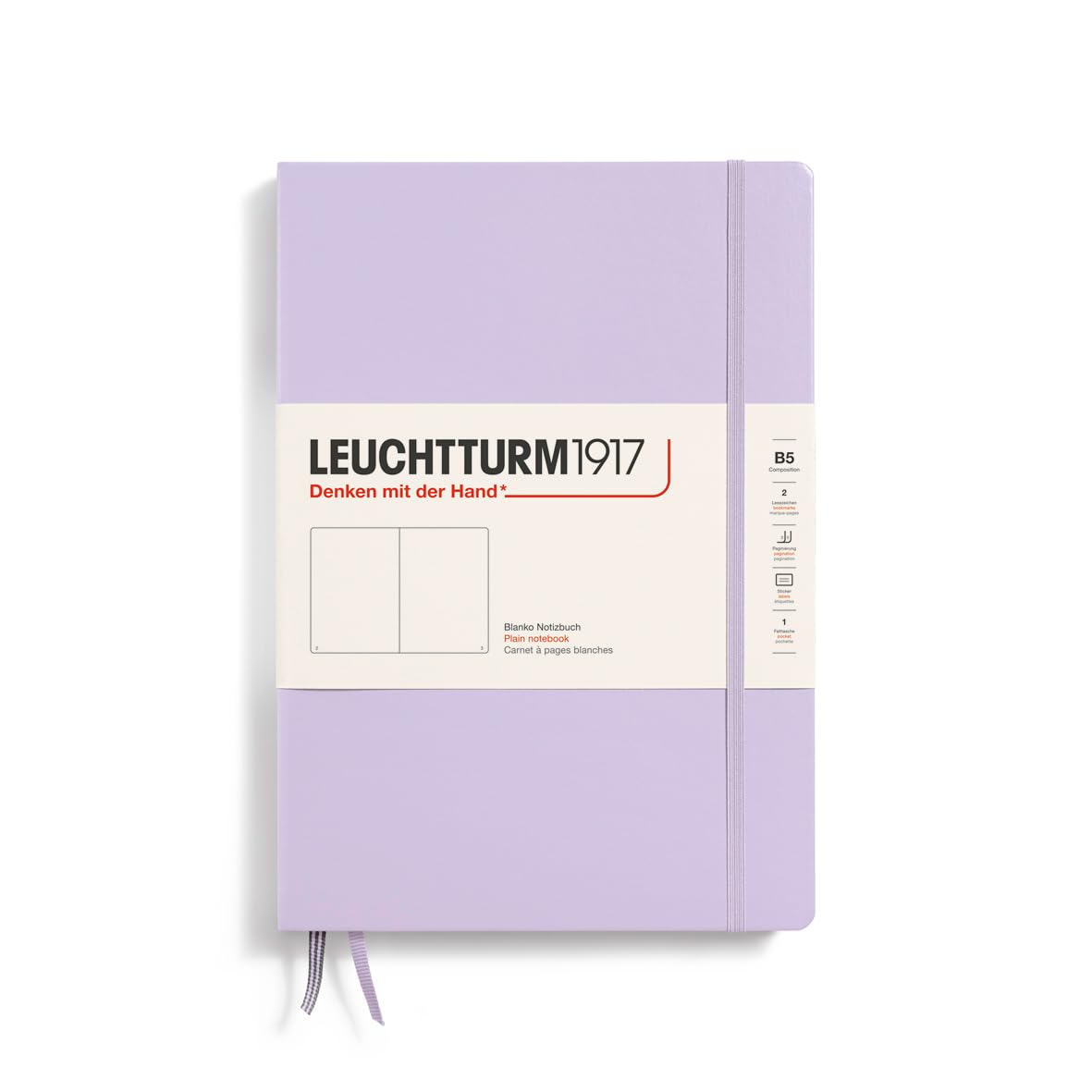 LEUCHTTURM1917 - Notebook Hardcover Composition B5-219 Numbered