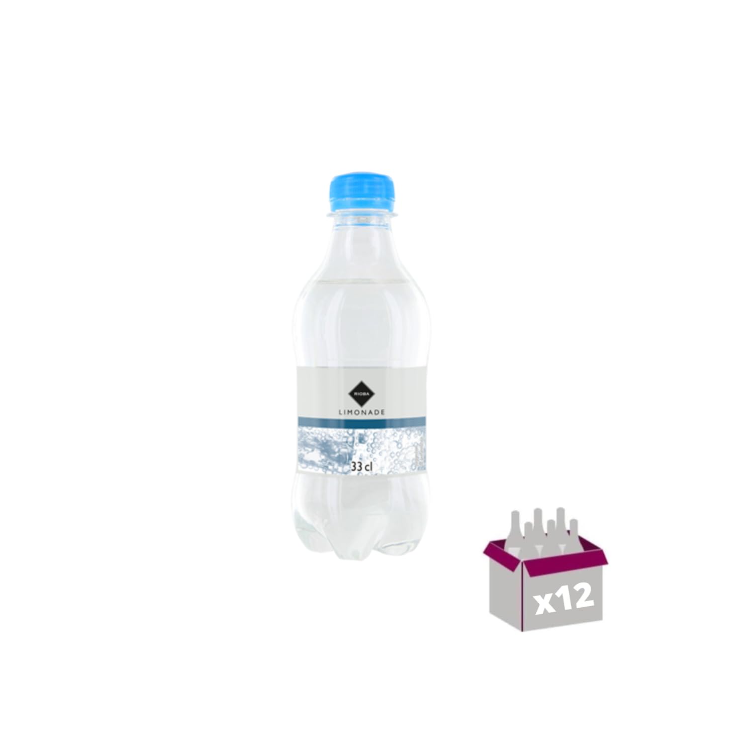 Lot Sciroppi Rioba & Limonata:Sciroppi Viola Rioba 1L - Limonata Rioba (12x33cl)