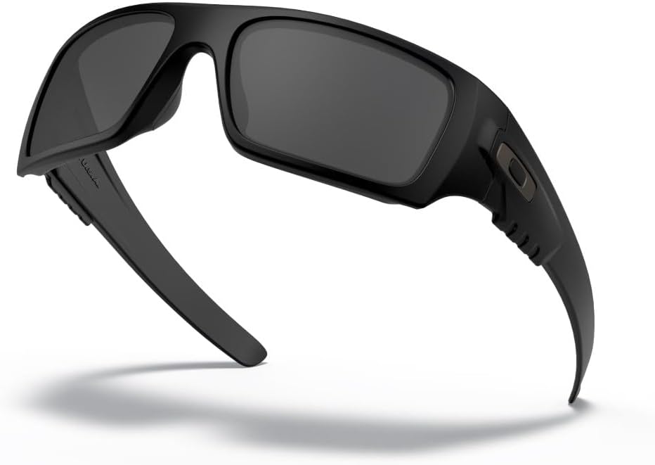 Oakley Standard Issue Ballistic Det Cord Sunglasses Matte Black with Grey Lens ANSI Z87.1 Stamped