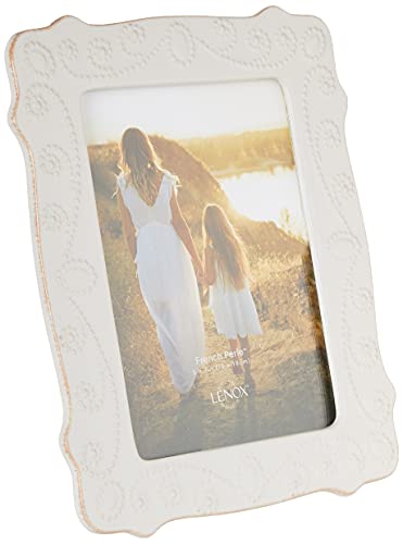 Lenox 858821 White French Perle 5" X 7" Frame, 1.55 Lb #TOP7