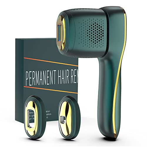 Ebotri Permanent IPL Hair Removal Device Cooling Painless Technology At-Home Hair Remover Machine for Women and Men Facial Body Bikini Area Use, 1 Million Unlimited Flashes, Polar-APlus