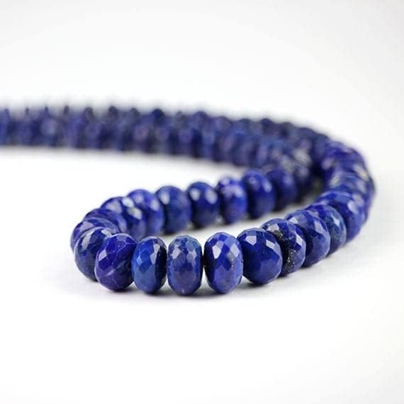 Lapis-lazuli bleu paon 8-9mm pour remplacer vos perles ternes - 4
