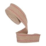 Facile à couper : la sangle de jute peut être coupée à la longueur requise, ce qui la rend adaptable à différents besoins et pour les projets de bricolage, les sangles de balançoire d'arbre, la réparation de chaise de jardin en sangle