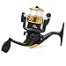 Fishing Reels Baitcasting Fixed Spool Reel Powerful Carp Fishing Reel Spinning 5.2: 1 Gear Ratio with Transparent Wire Yellow #·