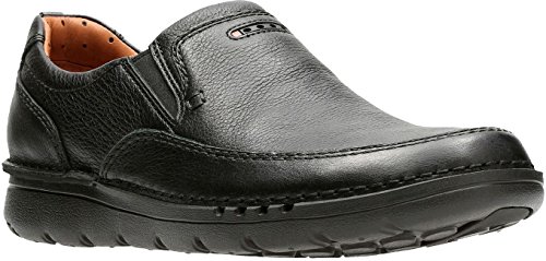 Image of CLARKS Unnature Easy Black Leather 7