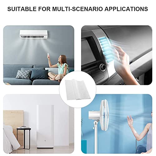 MAEGAN 160 Blatt 28 x 12 Elektrostatischer Filter Baumwolle, HEPA Filternetz für Mi Luft Reiniger-3