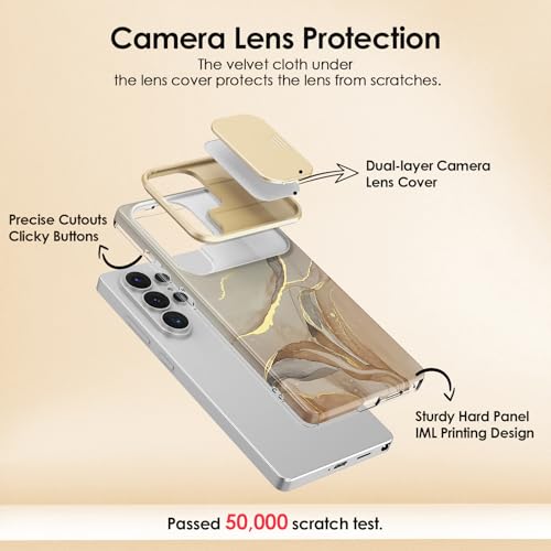 Coque Samsung S26 Ultra antichoc résoud l'écran cassé beige