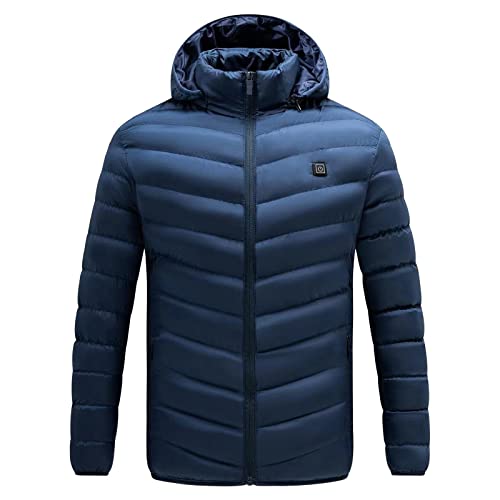 Veste chauffante homme en tissu technique isolant pour le sport et les activités extérieures