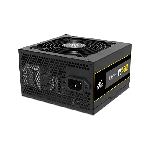 Ant Esports VS450L Non-Modular High Efficiency Gaming Power Supply/PSU with 1 x PCIe and 120mm Silent Fan - Image 2