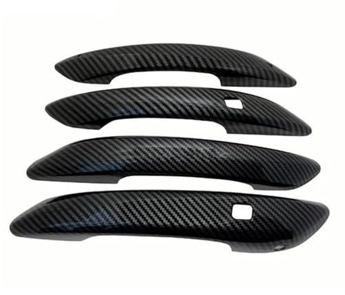 Garniture poignée porte extérieure carbone anti-rayures Hyundai Sonata