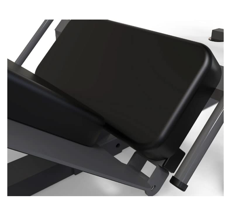 Ion Fitness - Macchina per Squat e Pressa per Le Gambe Compatibile con Dischi Olimpici - Supporta Fino a 200 kg - Pressa da Palestra con Angolo Regolabile - Struttura in Acciaio Inossidabile