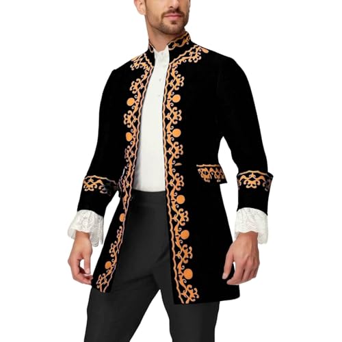 Chaqueta de hombre de la Edad Media para trajes históricos sin rigidez